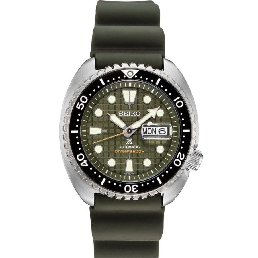 Gifts Seiko | Seiko Prospex Collection 45Mm Automatic, Green