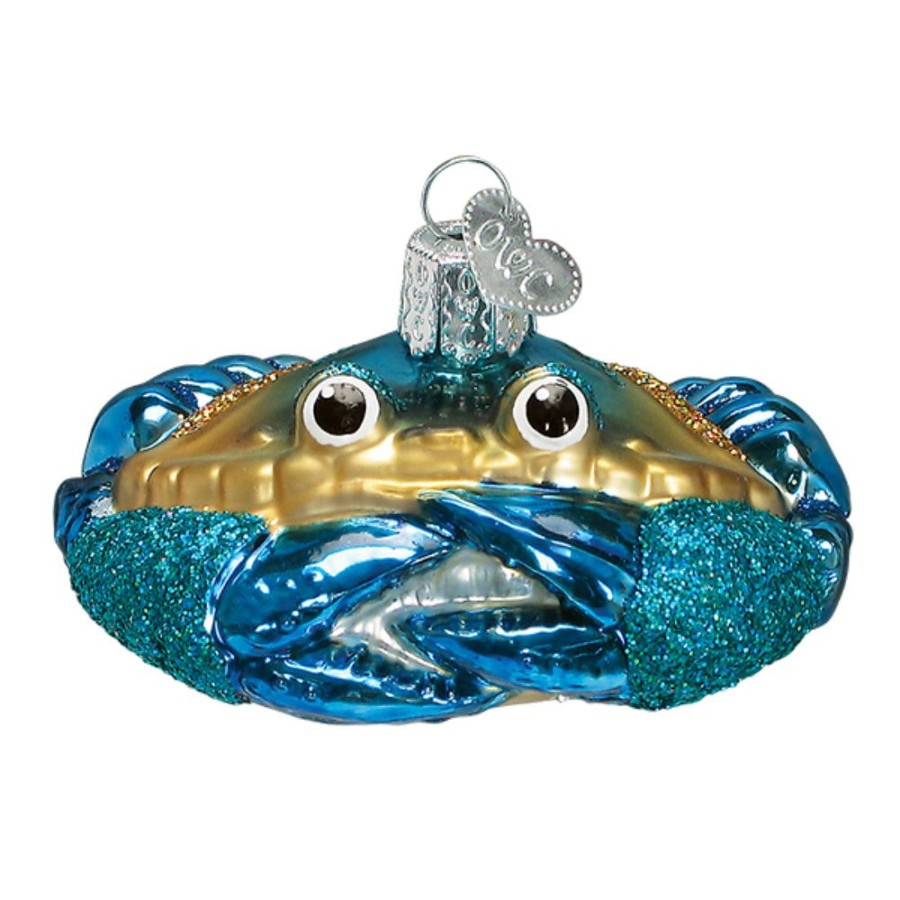 Gifts Old World Christmas | Owc Blue Crab Ornament