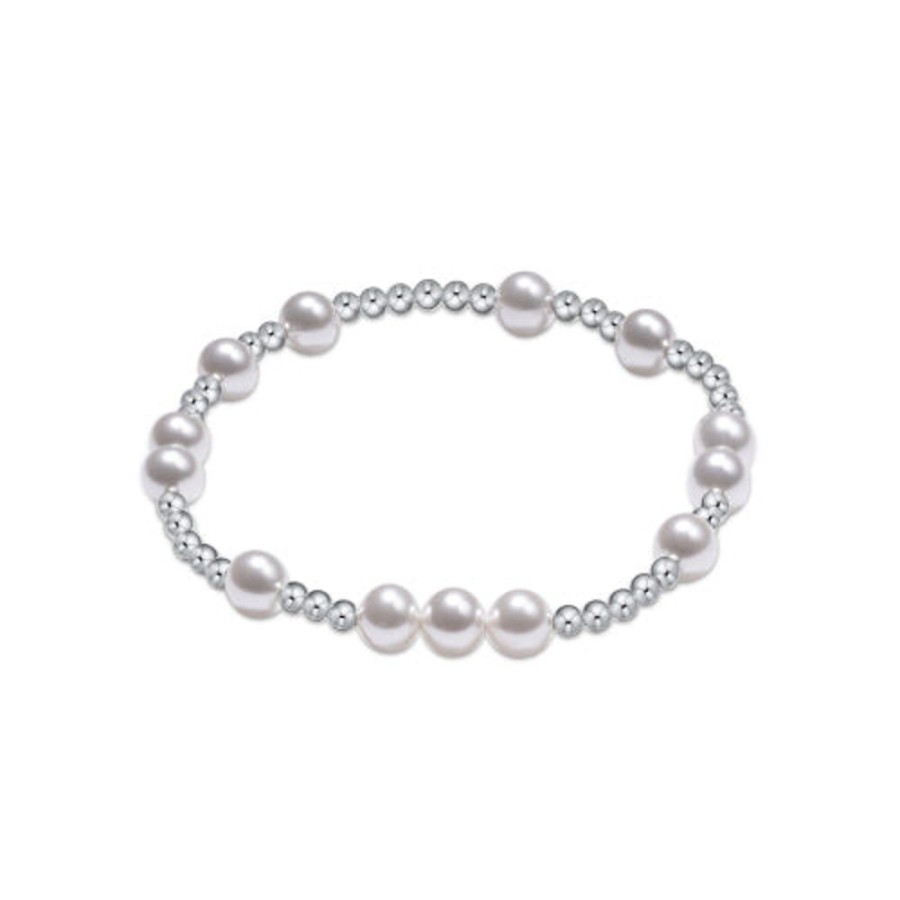 Jewelry enewton | Enewton Hope Unwritten Sterling Bead And Pearl Bracelet