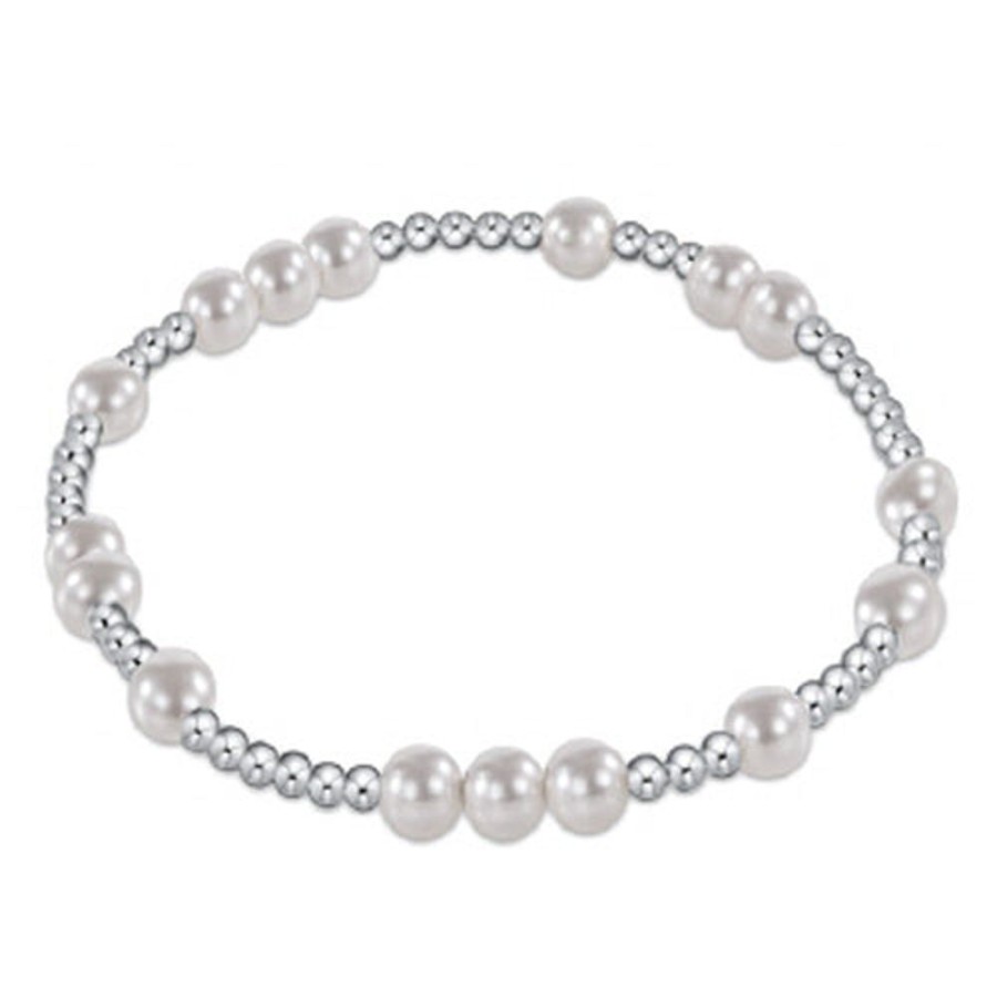 Jewelry enewton | Enewton Hope Unwritten Sterling Bead And Pearl Bracelet