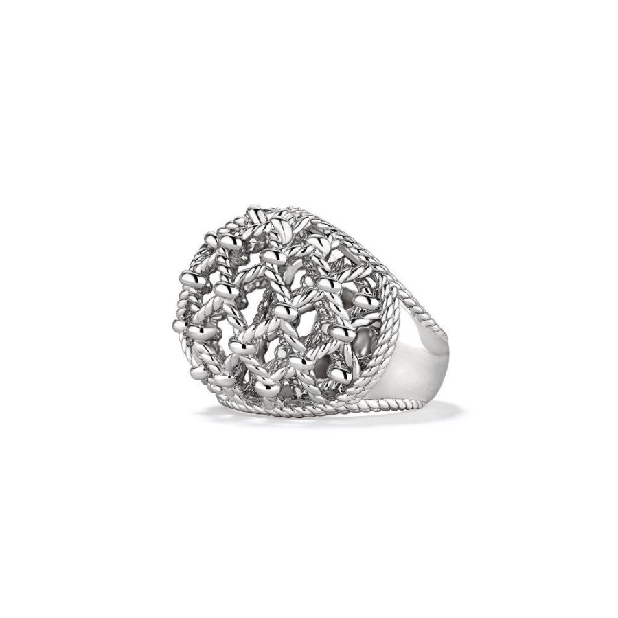 Jewelry Judith Ripka | Judith Ripka Dome Knotted Ring