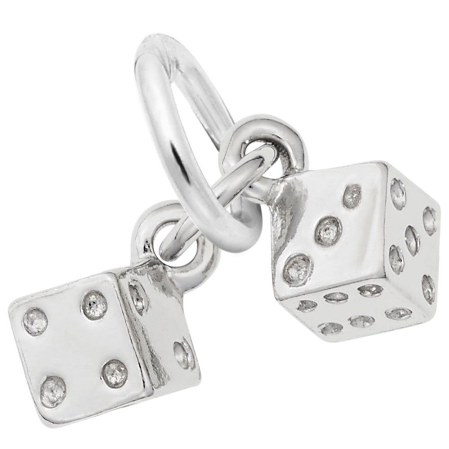 Jewelry Rembrandt | Sterling Silver Dice Charm