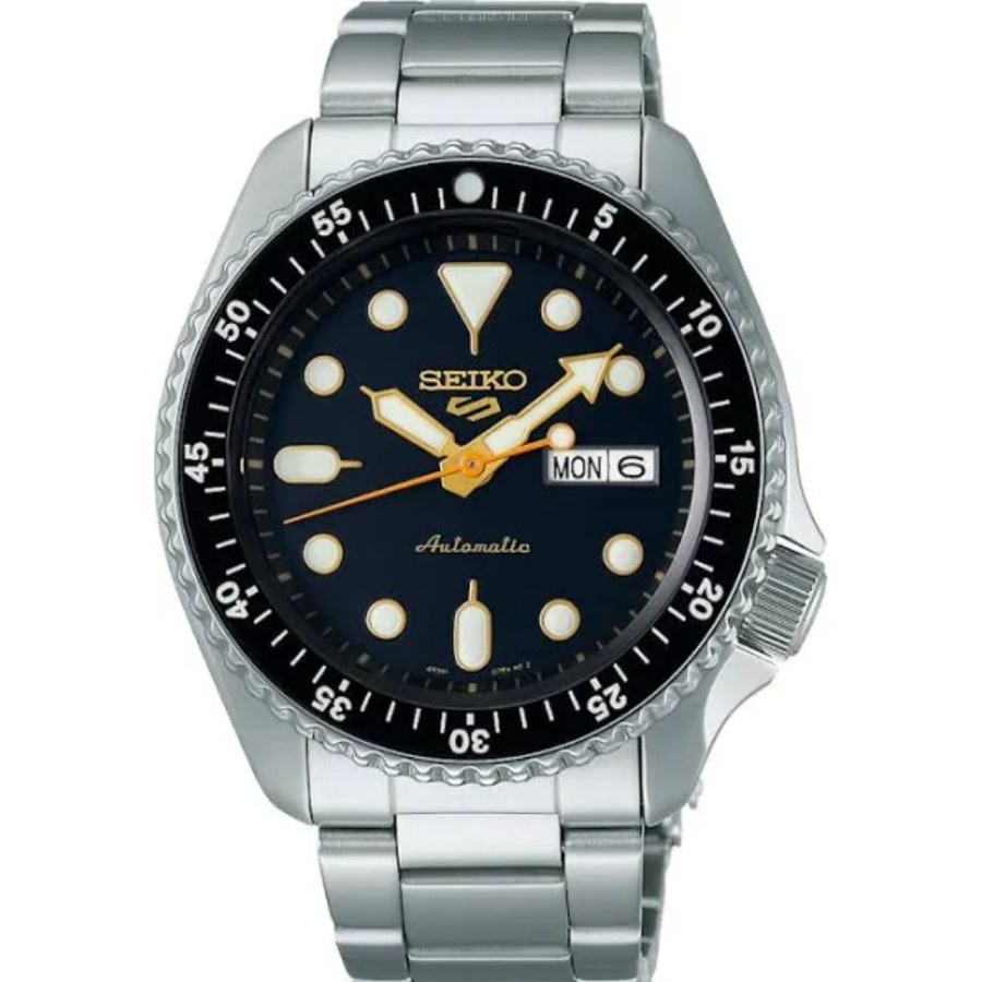 Timepieces Seiko | Seiko 5 Sports Skx Style Limited Edition Automatic - Black Dial Srpk05