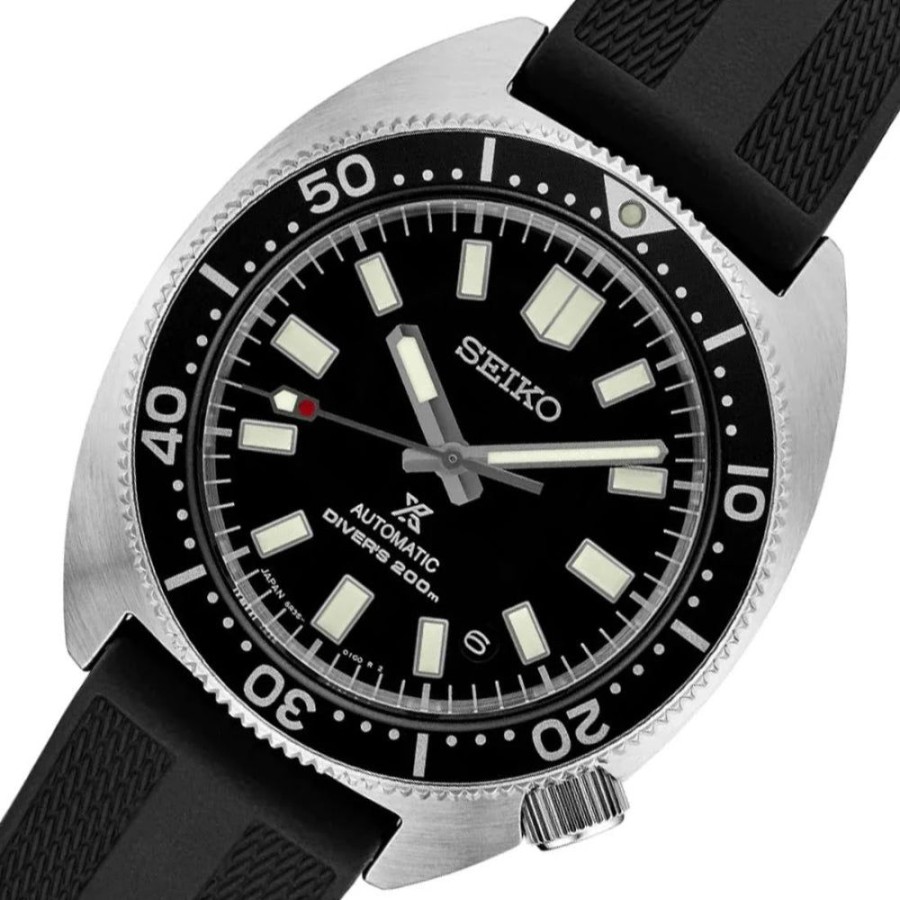 Timepieces Seiko | Seiko Prospex Collection 41Mm Automatic Divers Watch - Black/Black