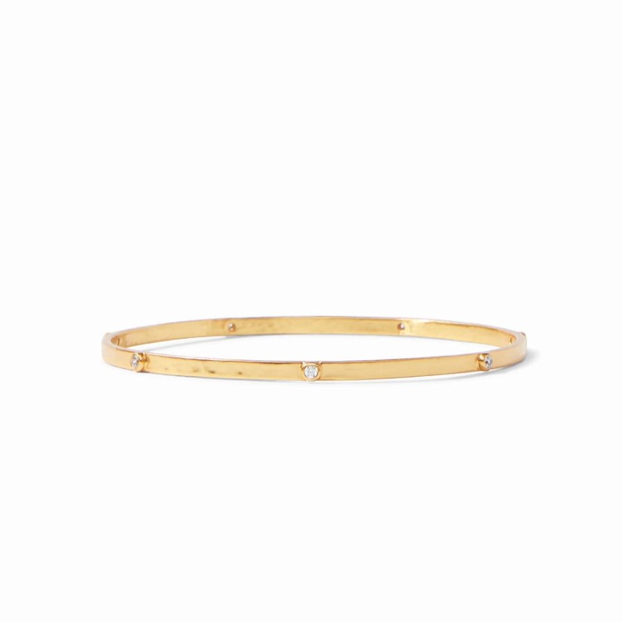 Jewelry Julie Vos | Julie Vos Crescent Stone Bangle