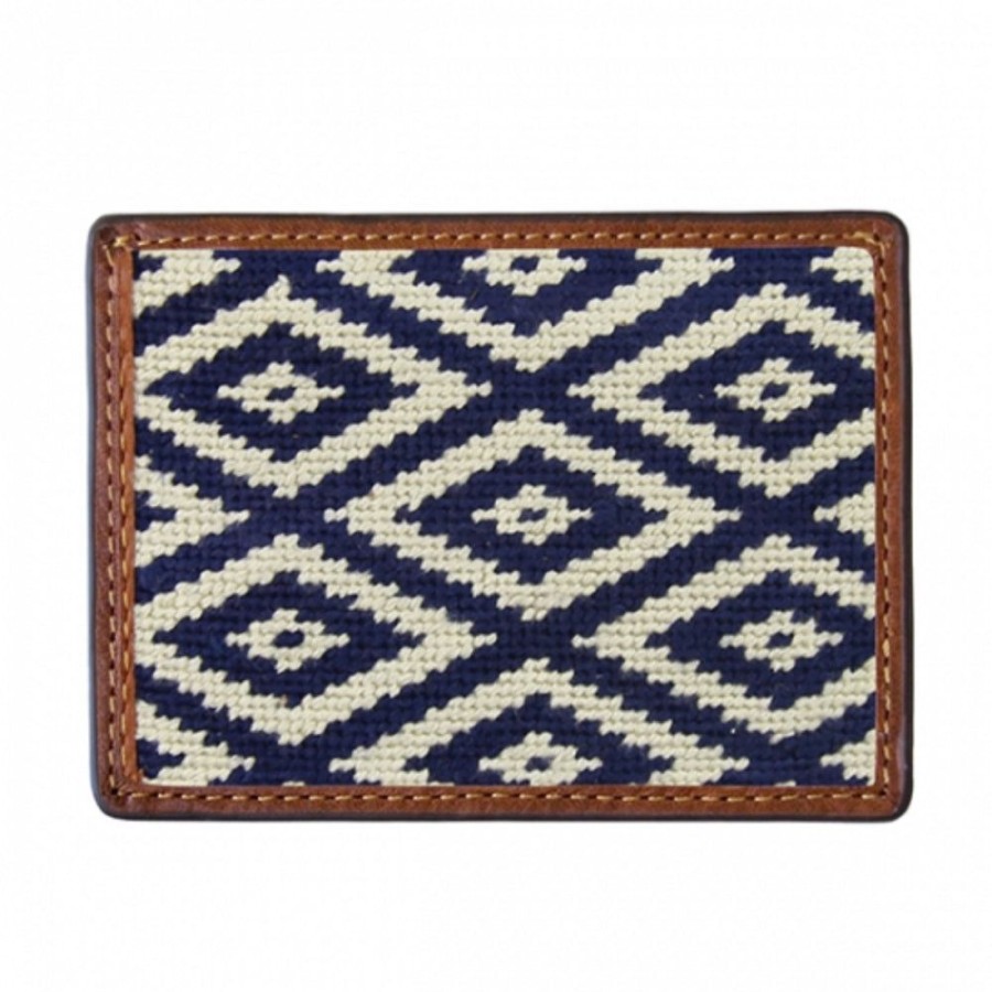 Gifts Smathers u0026 Branson | Smathers & Branson Gaucho Mini Needlepoint Card Wallet