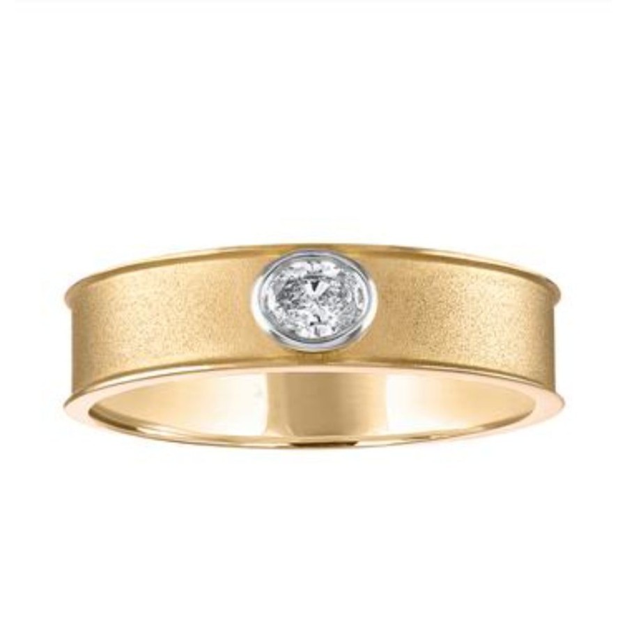 Jewelry Smyth Jewelers | 14K Two Tone Gold Band