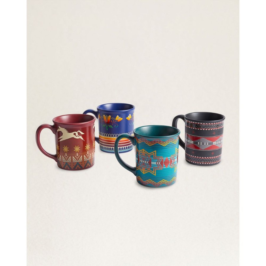 Gifts Pendleton | Pendleton American Indian College Fund Mugs, Set Of 4