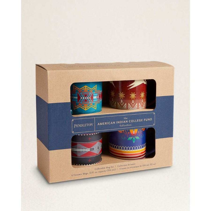 Gifts Pendleton | Pendleton American Indian College Fund Mugs, Set Of 4