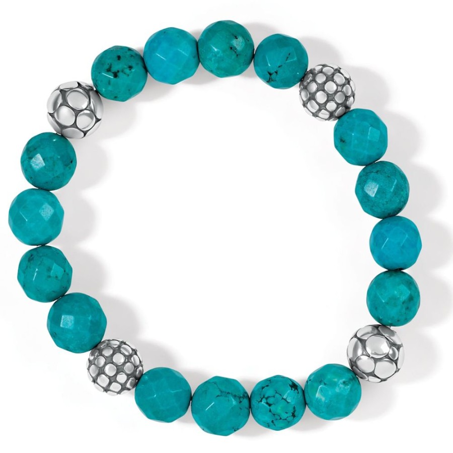 Jewelry Brighton | Brighton Pebble Turquoise Stretch Bracelet