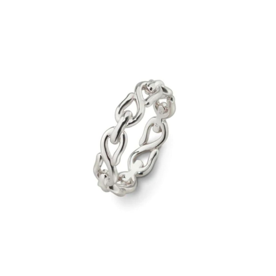 Jewelry Monica Rich Kosann | Mrk Sterling Silver Infinity Stackable Ring