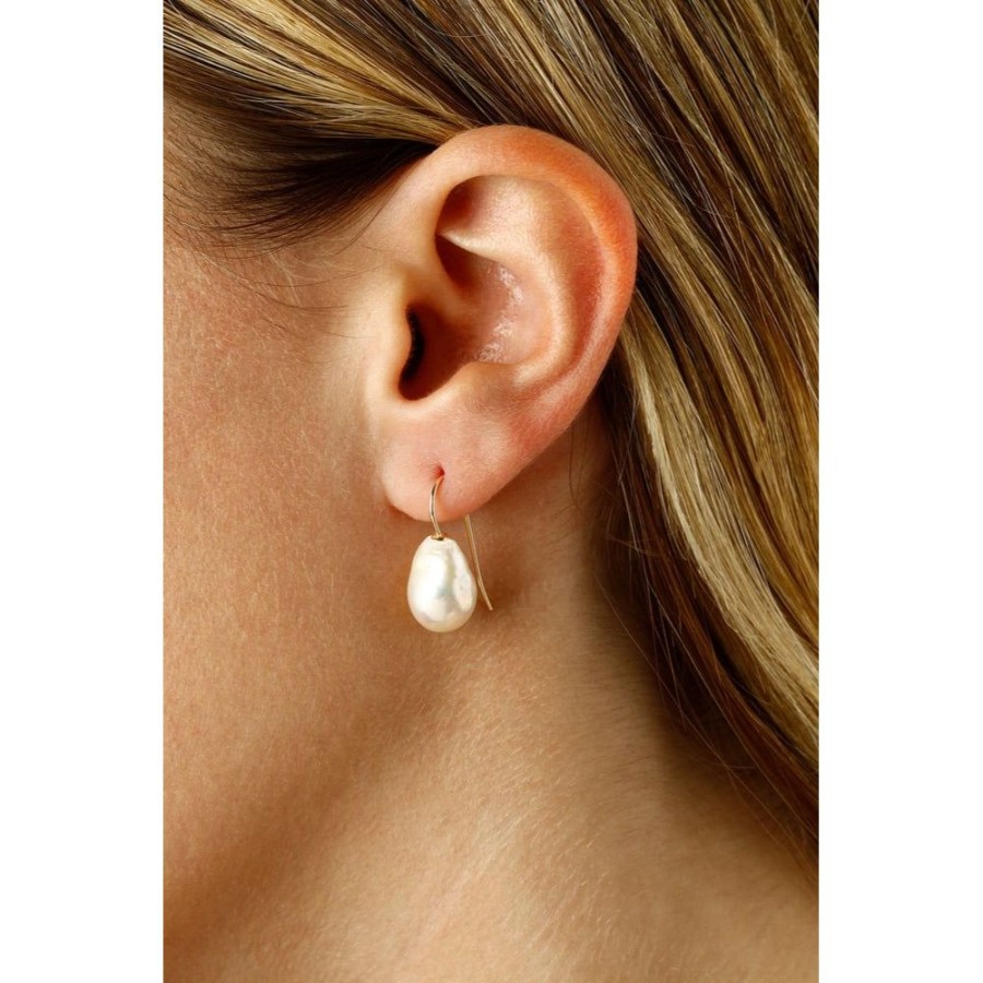 Jewelry Smyth Jewelers | 14K Baroque Pearl Drop Earrings