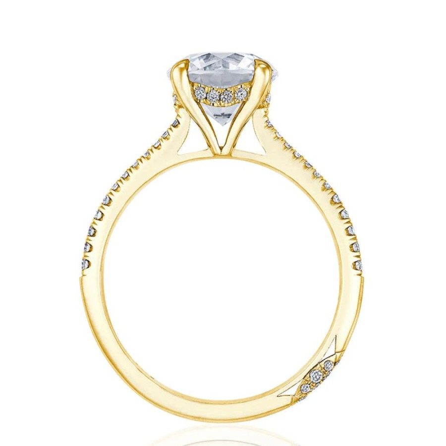 Jewelry Tacori | Tacori Founder'S Collection 18Ky Round Solitaire Engagement Ring