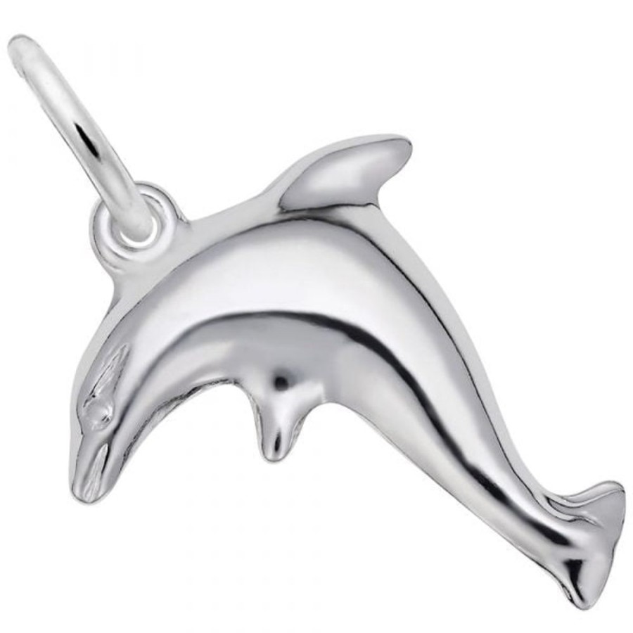 Jewelry Rembrandt | Sterling Silver Dolphin Charm