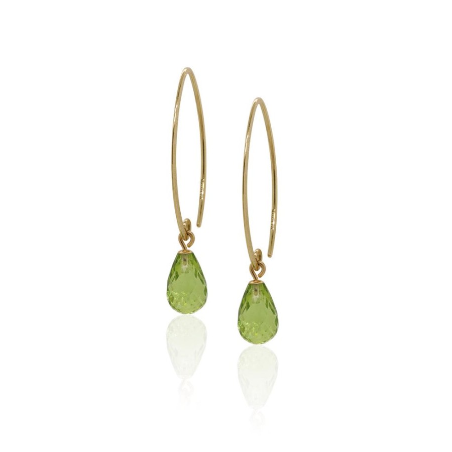 Jewelry Smyth Jewelers | 14K Simple Sweep Gemstone Brio Drop Earrings