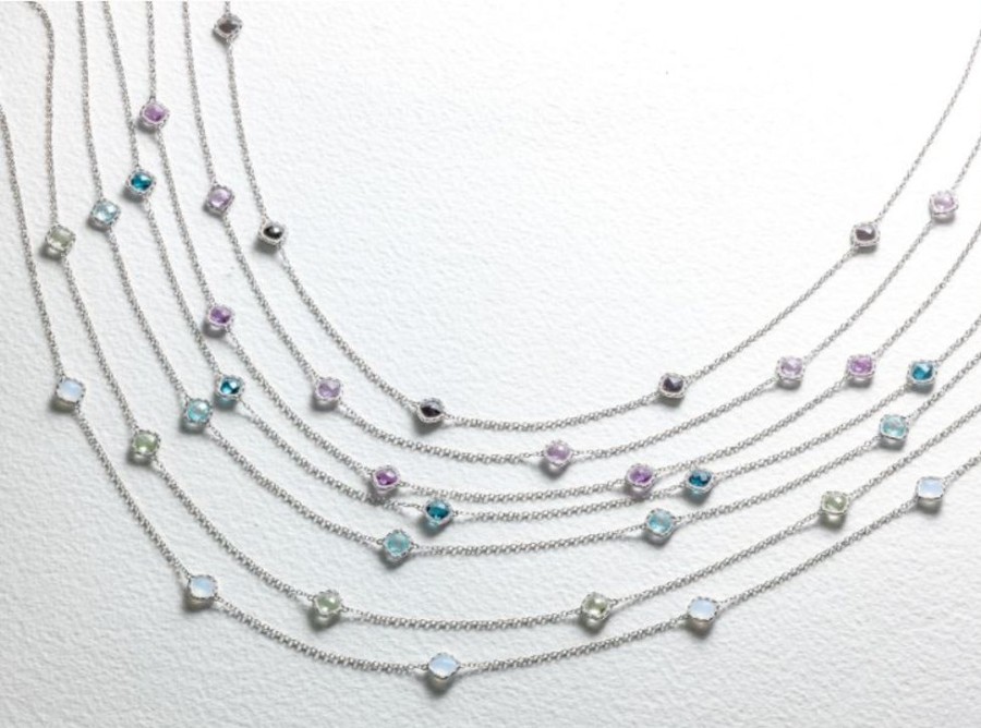 Jewelry Tacori | Tacori 5-Station Gemstone Necklace