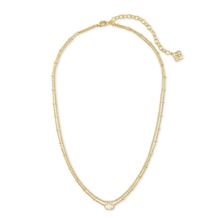 Jewelry Kendra Scott | Kendra Scott Emilie Multi Strand Necklace In Drusy