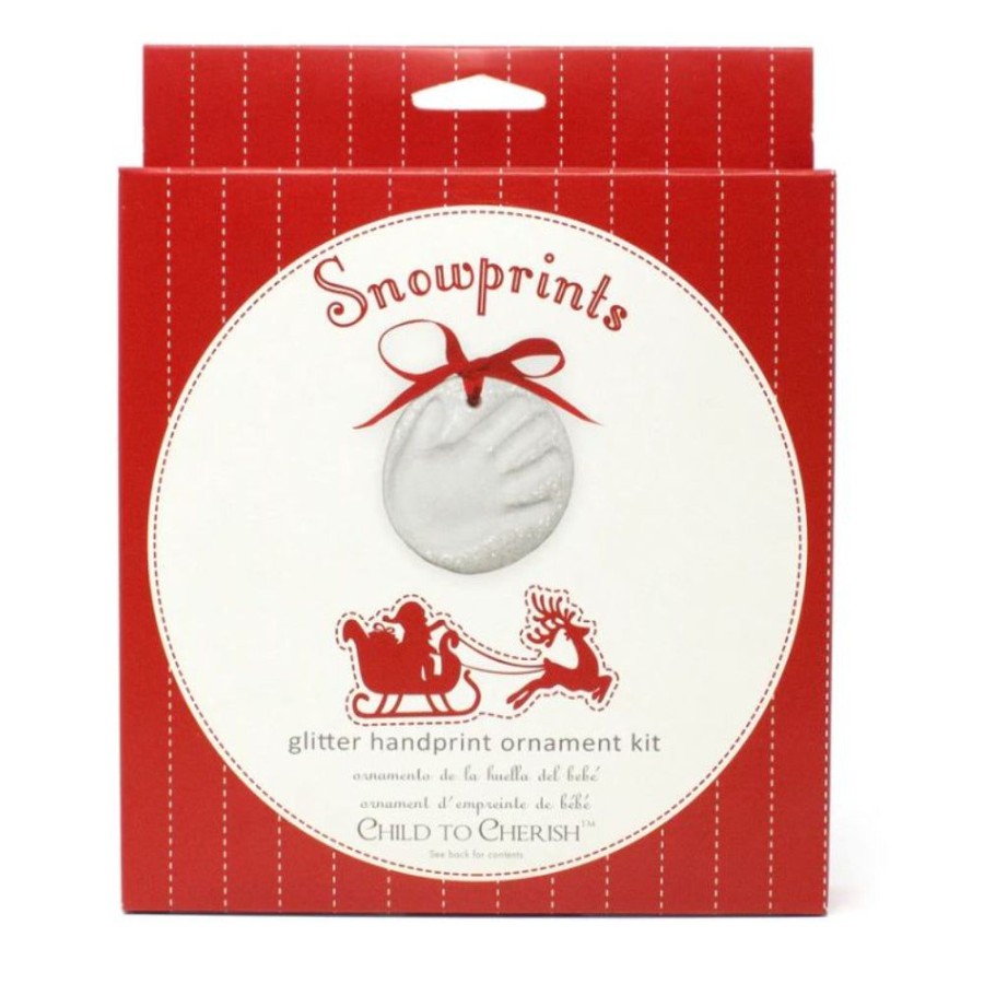 Gifts Smyth Jewelers | Snow Print Ornament Kit