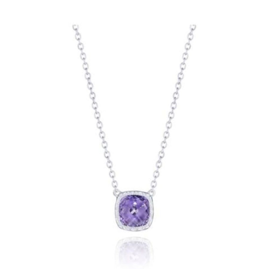 Jewelry Tacori | Tacori Crescent Embrace Necklace In Amethyst