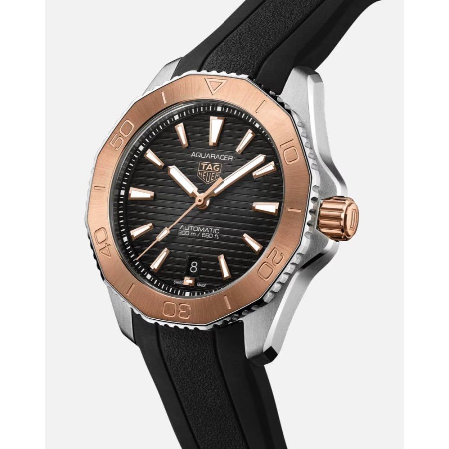 Timepieces TAG Heuer | Tag Heuer Aquaracer Professional 200 Automatic, 40Mm, Steel & Rose Gol