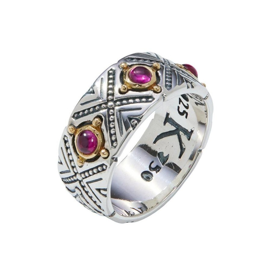 Jewelry Konstantino | Konstantino Dome Corundum Ring