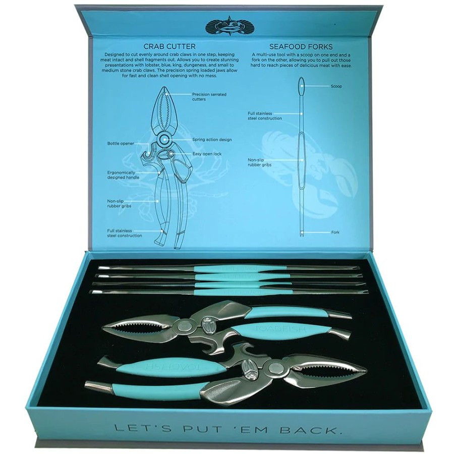 Gifts Toadfish | Toadfish Crab & Lobster Tool Set