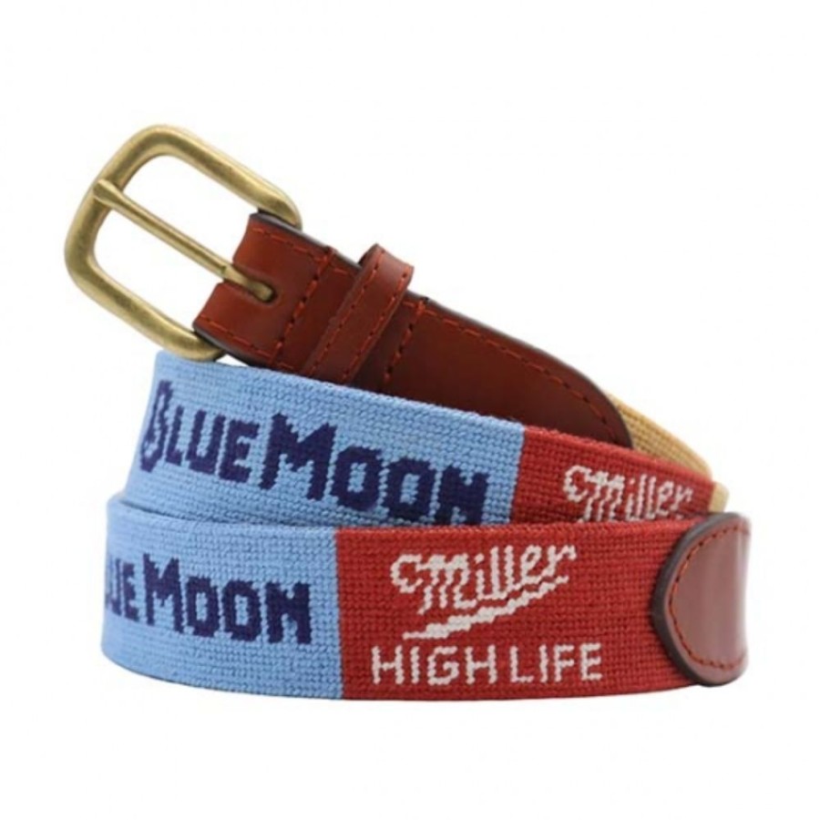 Gifts Smathers u0026 Branson | Smathers & Branson Great American Beer Labels Needlepoint Belt