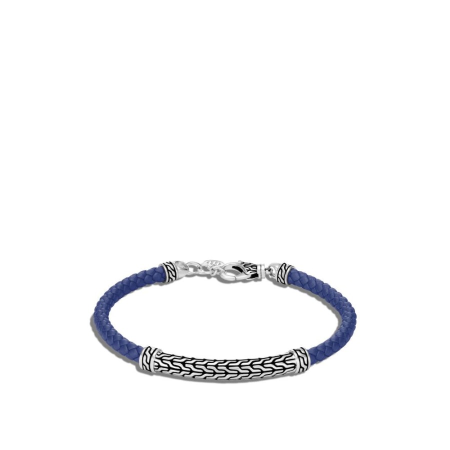 Gifts John Hardy | John Hardy Classic Chain Station Bracelet With Leather