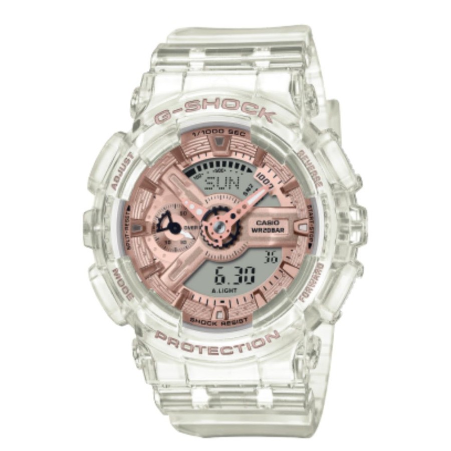 Timepieces casio | G-Shock Analog Digital Women'S Pink/Translucent