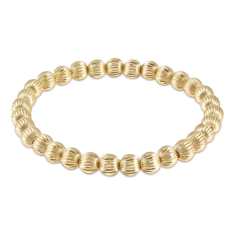 Jewelry enewton | Enewton Extends Dignity Gold 4-6Mm Bead Bracelet