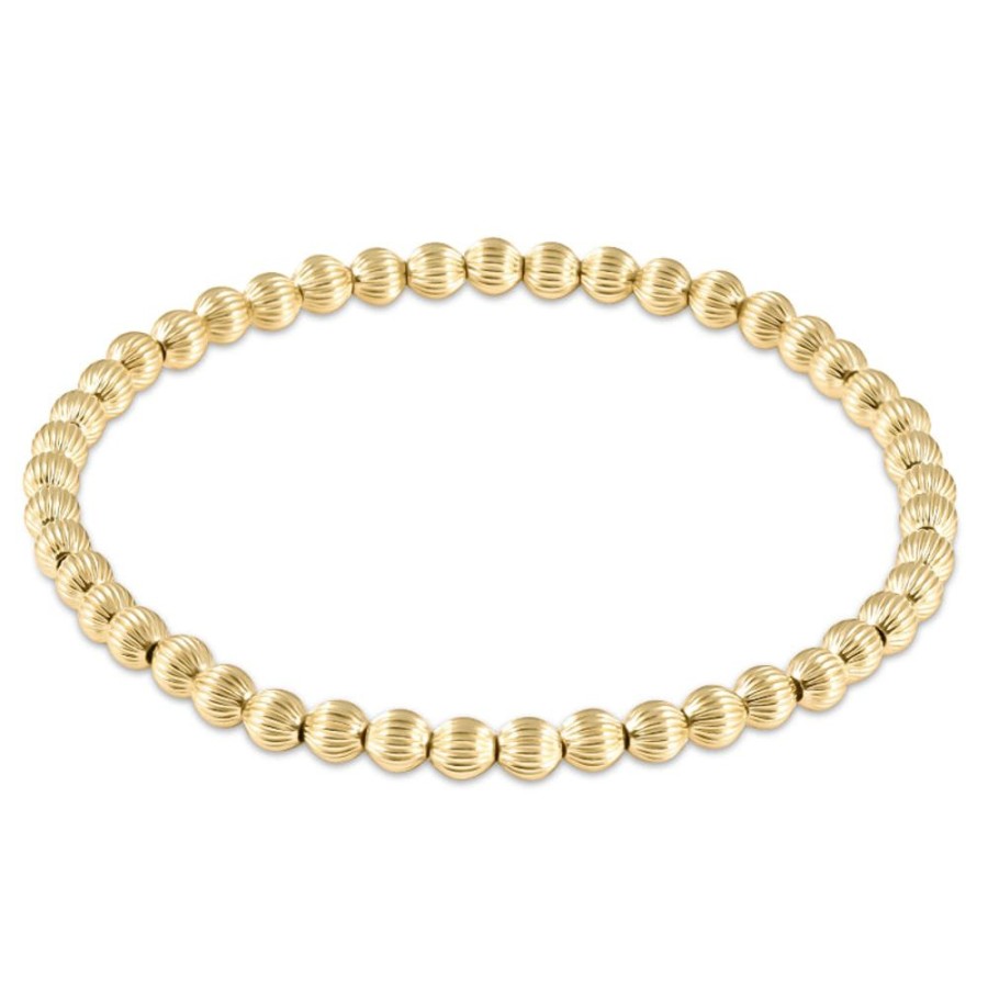 Jewelry enewton | Enewton Extends Dignity Gold 4-6Mm Bead Bracelet