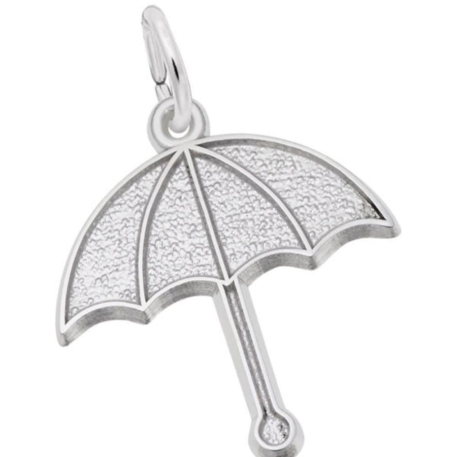 Jewelry Rembrandt | Sterling Silver Umbrella Charm