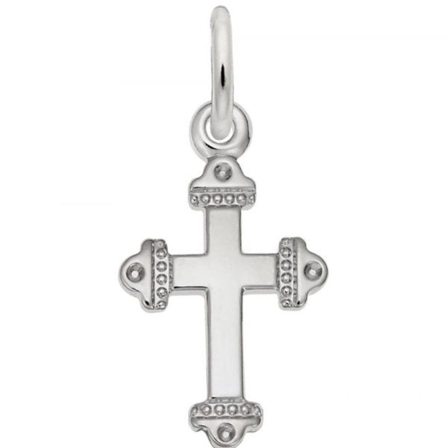 Jewelry Rembrandt | Sterling Silver Medieval Cross Charm