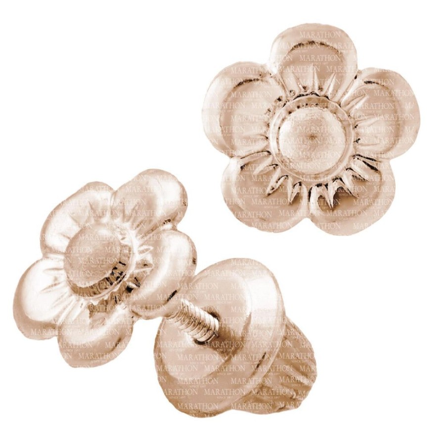 Jewelry Smyth Jewelers | Children'S 14K Rose Gold Flower Stud Earrings