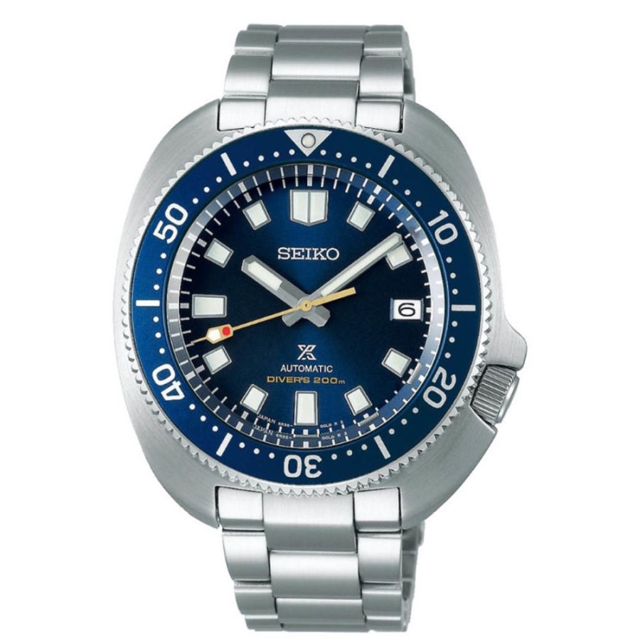 Gifts Seiko | Seiko Prospex Diver 55Th Anniversary Limited Edition Blue Dial Automat