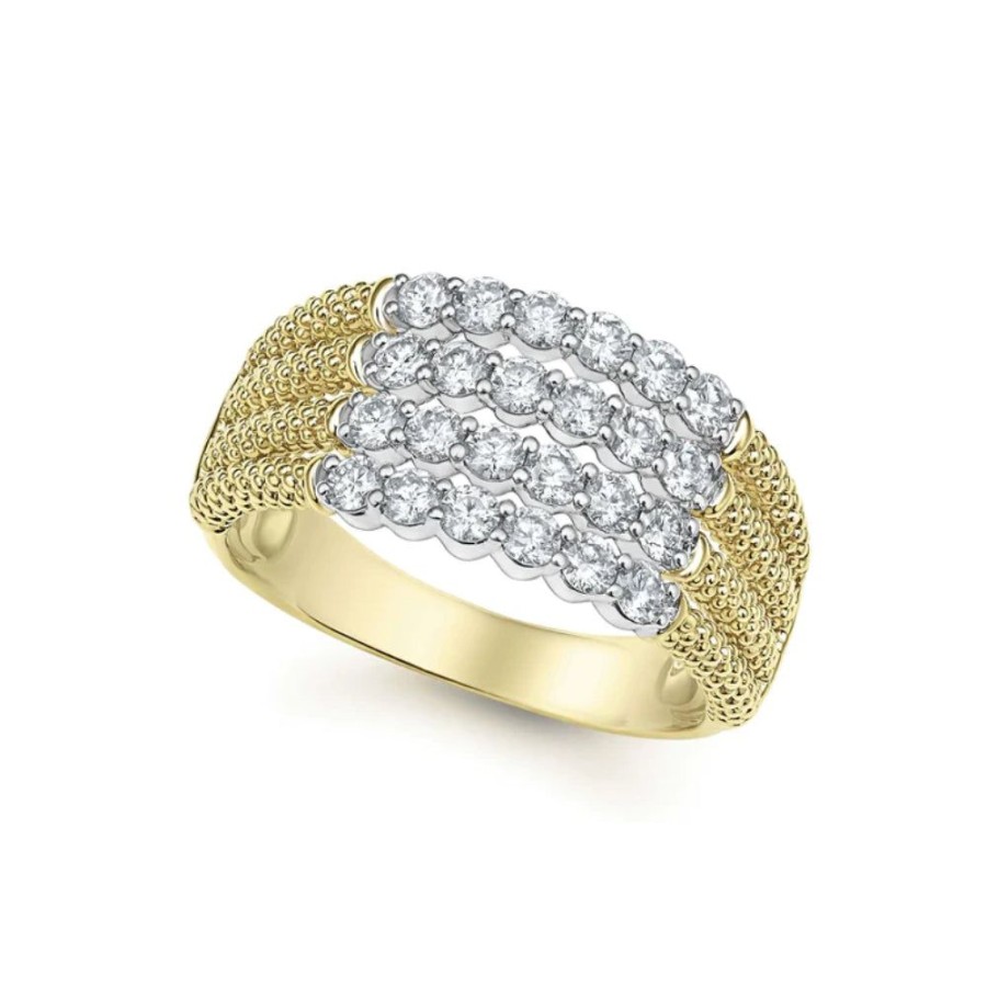 Jewelry Lagos | Lagos Signature Caviar Superfine Diamond Statement Ring