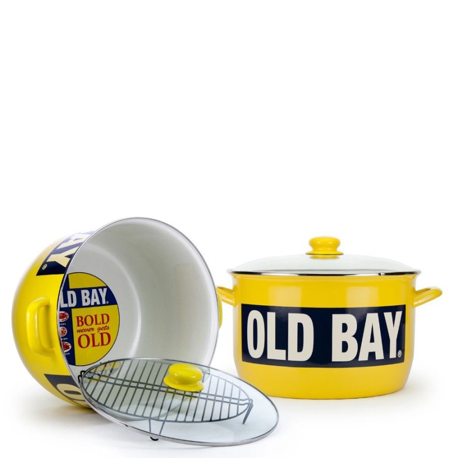 Gifts Golden Rabbit | Golden Rabbit Old Bay Stock Pot