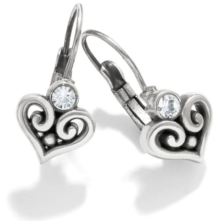 Jewelry Brighton | Brighton Alcazer Heart Leverback Earrings