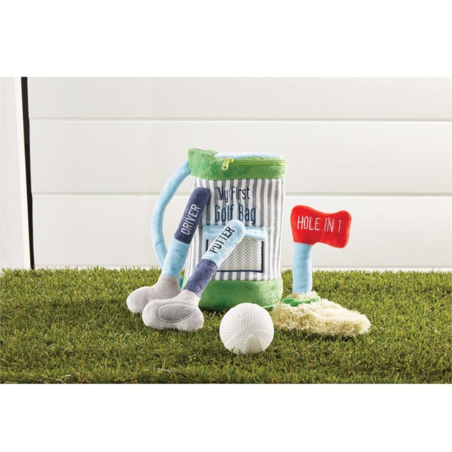 Gifts Mud Pie | Mud Pie Golf Bag Plush Set