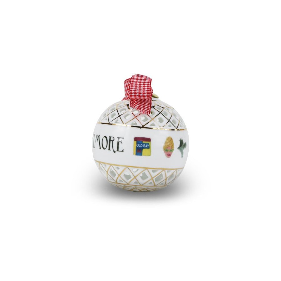 Gifts Dishique | Dishique Baltimore Icon Ornament