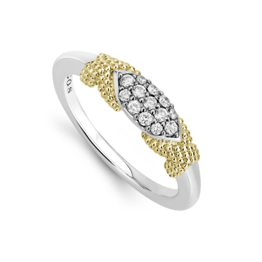 Jewelry Lagos | Lagos Lux X Diamond Caviar Ring