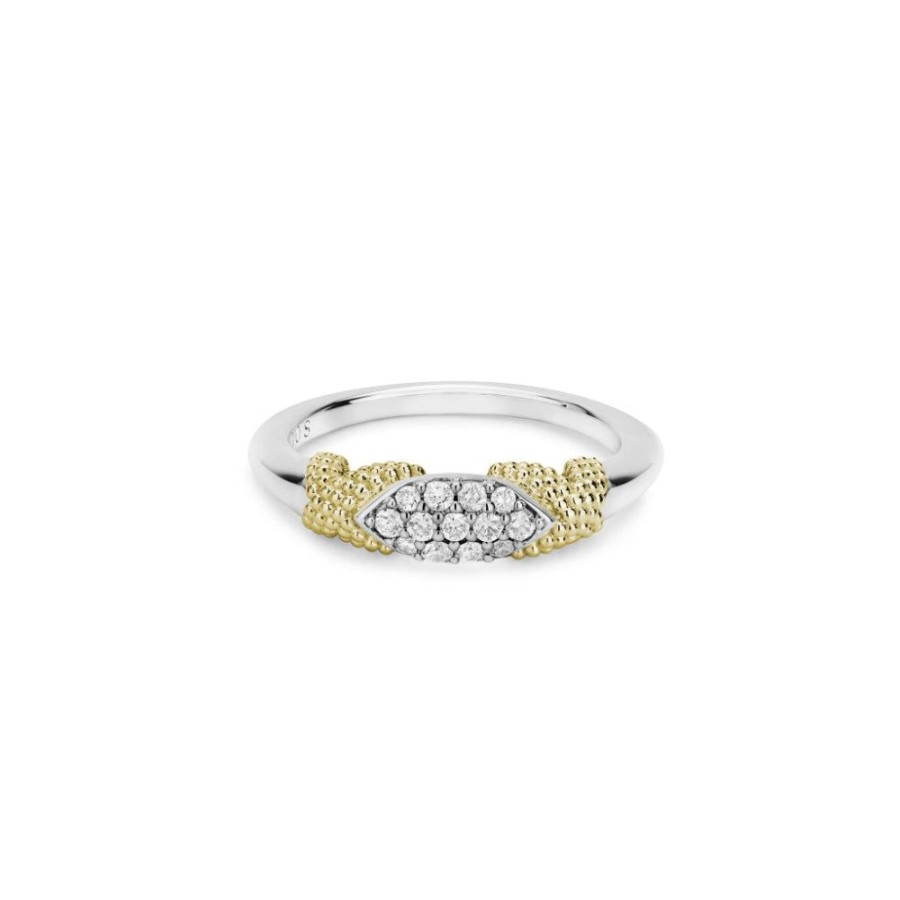 Jewelry Lagos | Lagos Lux X Diamond Caviar Ring