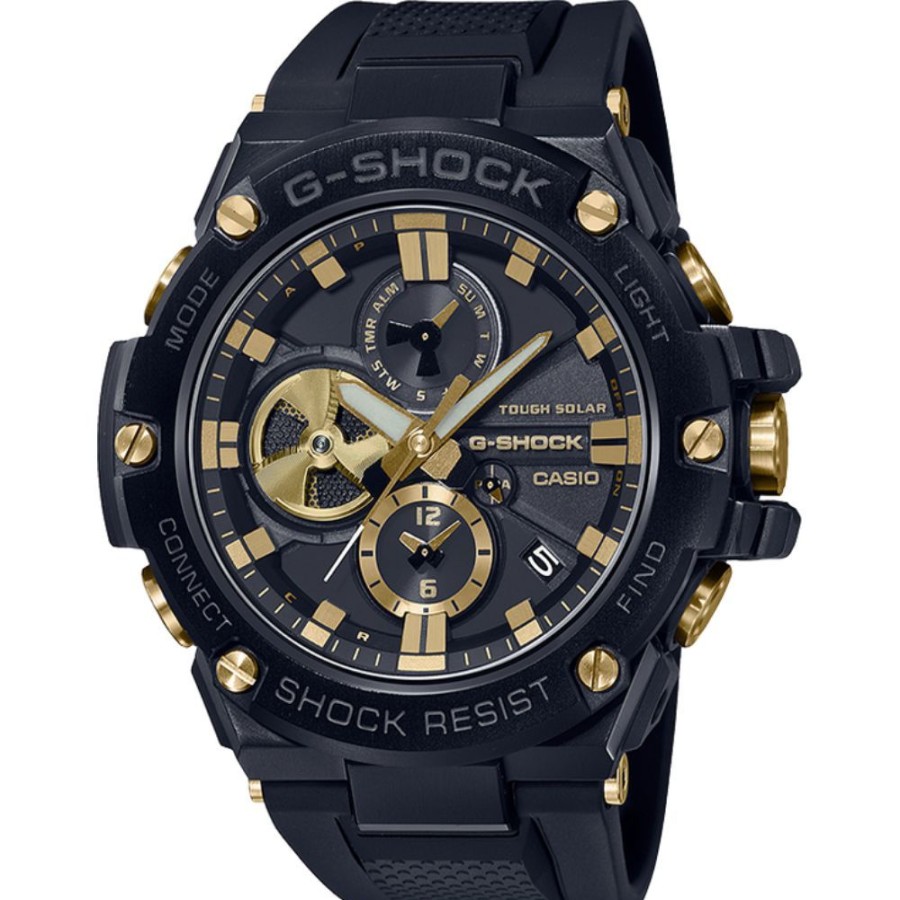 Timepieces G-SHOCK | G-Shock G-Steel Gst-B100 Series - Black/Gold