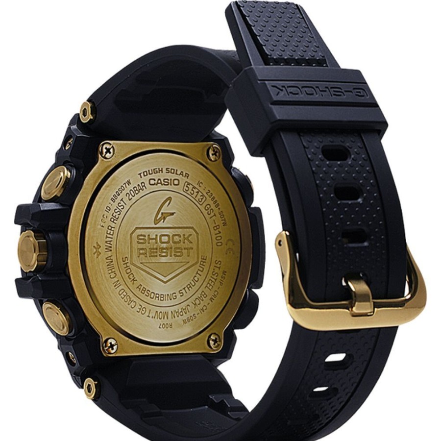 Timepieces G-SHOCK | G-Shock G-Steel Gst-B100 Series - Black/Gold