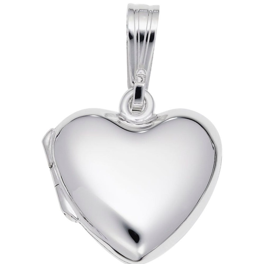 Jewelry Rembrandt | Sterling Silver Heart Locket Charm