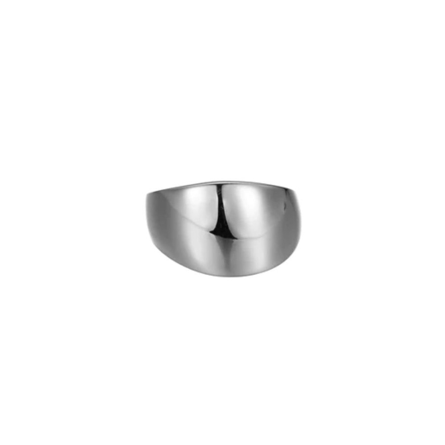 Jewelry Elle Jewelry | Elle Sterling Silver "Pebble" Ring