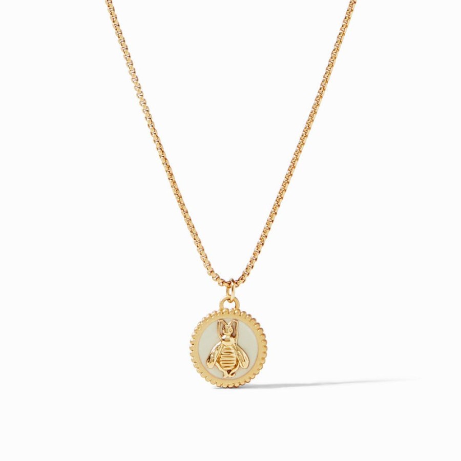 Jewelry Julie Vos | Julie Vos Bee Cameo Delicate Necklace