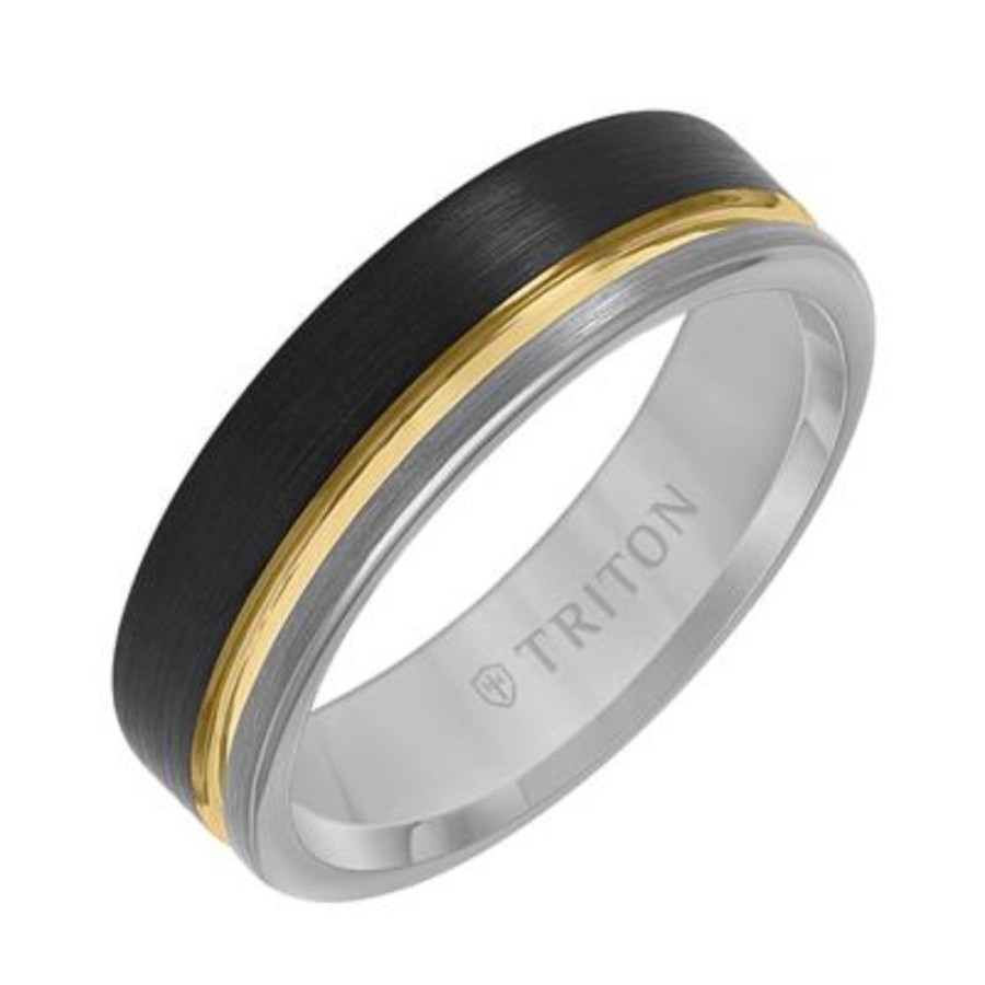 Jewelry Smyth Jewelers | Frederick Goldman Gents Tungsten Wedding Band