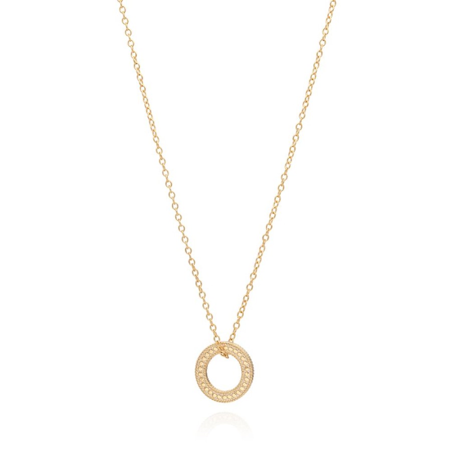 Jewelry Anna Beck | Anna Beck Circle Of Life Open "O" Charity Necklace