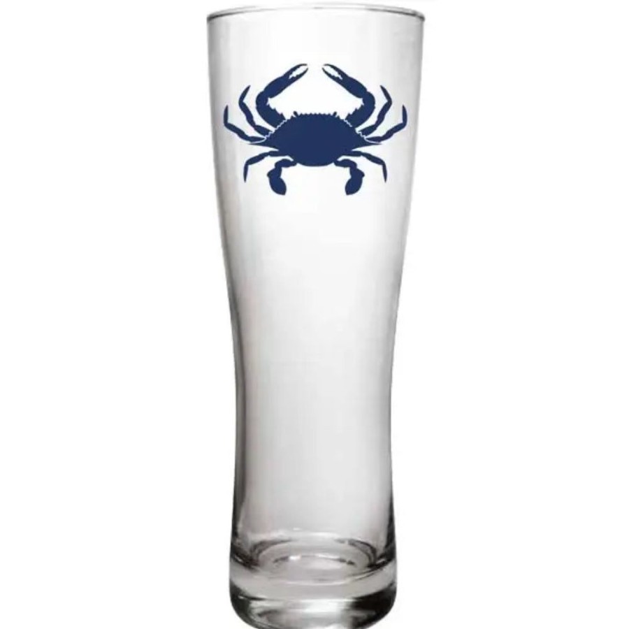 Gifts Smyth Jewelers | Crab Pilsner Glass